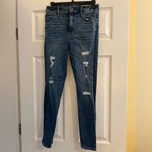 A&F Simone high rise super skinny